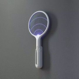 2in1 Electric Mosquito Swatter Dispeller /Mosquito Killer Lamp Wall-mounted Mosquito Killing Dispeller USB Charging With Base Bracket