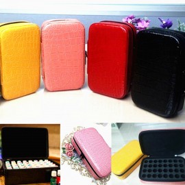 32 Bottles Portable Essential Oil Storage Bag Carrying Hard Aromatherapy Holder Case