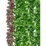 Decorative Flowers  Wreaths Artificial Ivy Leaf Garland Plants Vine Fake Foliage Flowers Home Decor