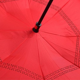Multi Color Double Layer Inverted Umbrella Upside Down C-shaped Handle Rain Gear