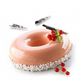 Silicone Round Donut Cake Mold Decor Muffin Chocolate Mousse Pan Baking Tool
